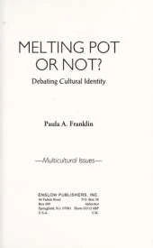 Melting Pot or Not?: Debating Cultural Identity
