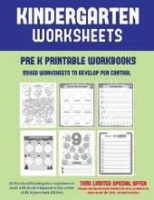 Pre K Printable Workbooks (Mixed Worksheets to Develop Pen Control): 60 Preschool/Kindergarten Worksheets to Assist with the Development of Fine Motor Skills in Preschool Children