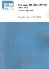 Ug Tag Bioleg Ddynol (HB1 a HB2) - Llawlyfr Myrfyriwr