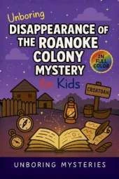 Unboring Disappearance of the Roanoke Colony Mystery for Kids: Funny, Fascinating Guide to the Most Baffling Roanoke Colony Mysteries, Forgotten Clues, and Unsolved History