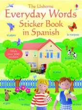 Everyday Words In Spanish Sticker Book