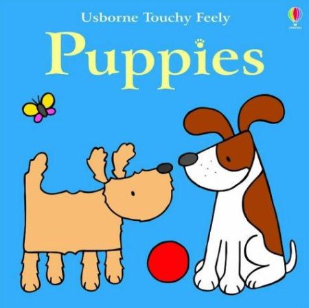 The Usborne Big Touchy Feely Book of Puppies