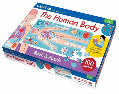 Whiz Kids - Book & Puzzle - The Human Body