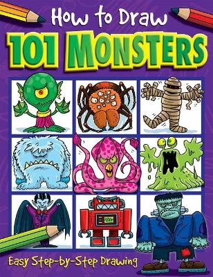 How to Draw 101 Monsters - A Step By Step Drawing Guide for Kids