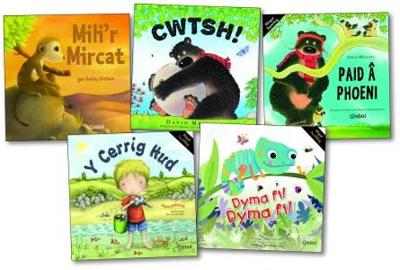 Cyfres Storiau Lliwgar-y Pecyn/Bilingual Story Books- The Pack