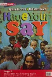 Literacy World Fiction Stage 2 Big Book B