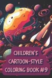 Children's cartoon-style coloring book #9