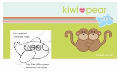 Kiwi and Pear's Travel Word Cards