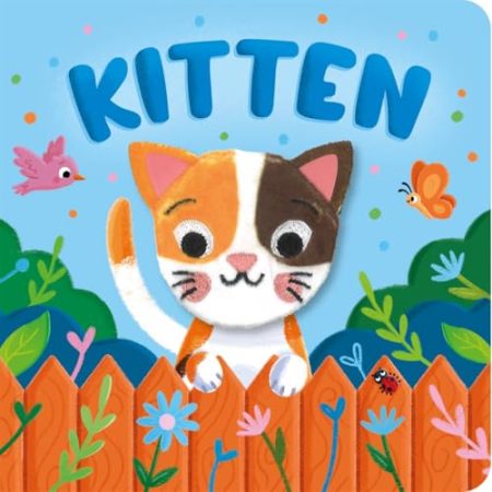 Kitten: Interactive finger puppet book, perfect for bedtime stories and sensory play