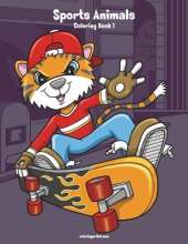 Sports Animals Coloring Book 1