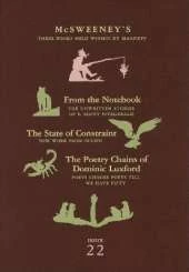 McSweeney's Issue 22: From the Notebook