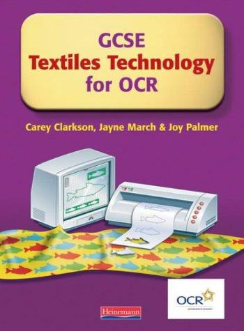 GCSE Textiles Technology for OCR: Student Book