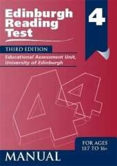 Edinburgh Reading Test (ERT) 4 Manual: A Series of Diagnostic Teaching Aids