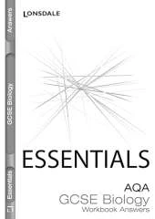 AQA GCSE Biology Essentials Workbook Answers: OCR A