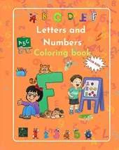 Letters and Numbers Coloring book