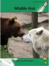 Red Rocket Readers: Advanced Fluency 2 Non-Fiction Set A: Wildlife Visit (Reading Level 26/F&P Level N)
