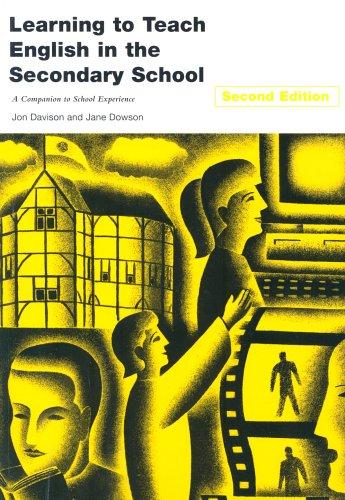 Learning to Teach English in the Secondary School
