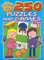 250 Puzzles and Games: Light Blue