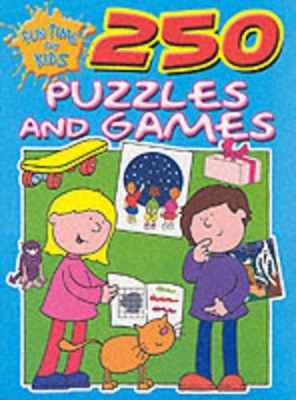 250 Puzzles and Games: Light Blue