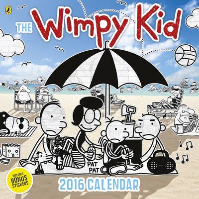 Diary of a Wimpy Kid Calendar 2016