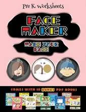 Pre K Worksheets (Face Maker - Cut and Paste): This book comes with a collection of downloadable PDF books that will help your child make an excellent start to his/her education. Books are designed to improve hand-eye coordination, develop fine and gross