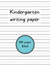 Kindergarten writing paper