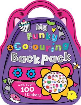 My Funky Colouring Backpack (Newsprint)