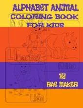 Alphabet Animal Coloring Book for Kids