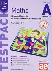 11+ Maths Year 5-7 Testpack A Papers 1-4: Numerical Reasoning GL Assessment Style Practice Papers