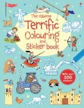 The Usborne Terrific Colouring and Sticker Book