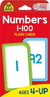 Flash Cards - Numbers 1 - 100