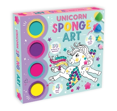Sponge Art Unicorns