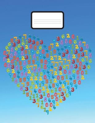 Math Notebook: Grid Paper Notebook 110 Sheets Large 8.5 x 11 Quad Ruled 5x5