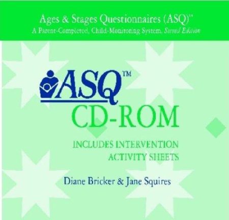 Ages and Stages Questionnaire (ASQ): Questionnaires on CD-ROM (English)