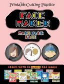 Printable Cutting Practice (Face Maker - Cut and Paste): This book comes with a collection of downloadable PDF books that will help your child make an excellent start to his/her education. Books are designed to improve hand-eye coordination, develop fine