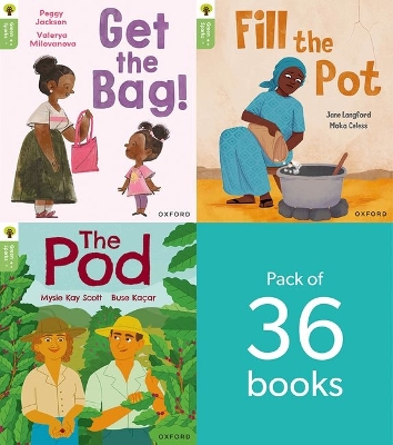 Oxford Reading Tree Green Sparks: level 2 LEVEL 2 PACK of 36