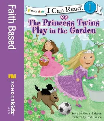 Princess Twins Play in the Garden