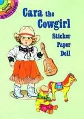 Cara the Cowgirl Sticker Paper Doll