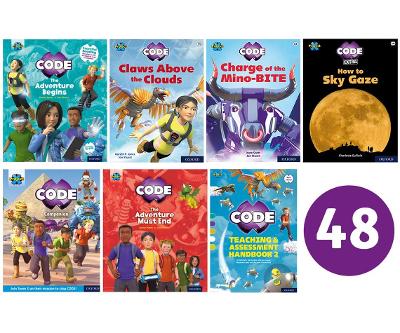 Project X CODE Turquoise-Lime Book Bands Oxford Levels 7-11 Singles Pack