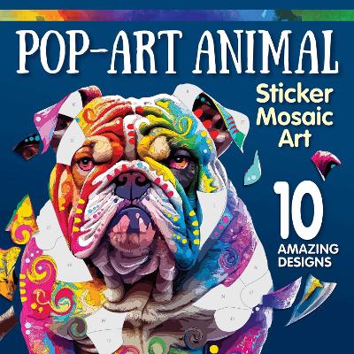 Pop-Art Animal Sticker Mosaic Art: 10 Amazing Designs