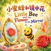 Little Bee and the Flower in the Mirror 小蜜蜂和镜中花: A Bilingual Whimsical Rhyming Picture Book About Curiosity and Discovery in English, Chinese, & Pinyin!