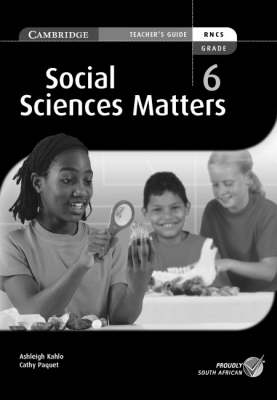 Social Science Matters Grade 6 Teachers Guide