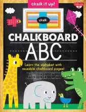 Chalkboard ABC: Learn the alphabet with reusable chalkboard pages!
