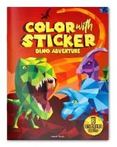 Color with sticker Dino Adventure