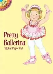 Pretty Ballerina Sticker Pap Doll