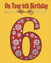 On Your 6th Birthday: Coloring and Activity book Birthday Gift for a 6 years old Kid