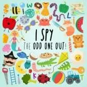 I Spy - The Odd One Out: A Fun Guessing Game for 3-5 Year Olds