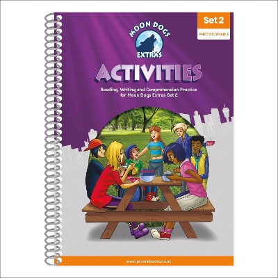 Phonic Books Moon Dogs Extras Set 2 Activities: Adjacent consonants and consonant digraphs