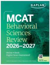 MCAT Behavioral Sciences Review 2026-2027: Online + Book