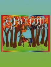 Clayton The Rainbow Zebra